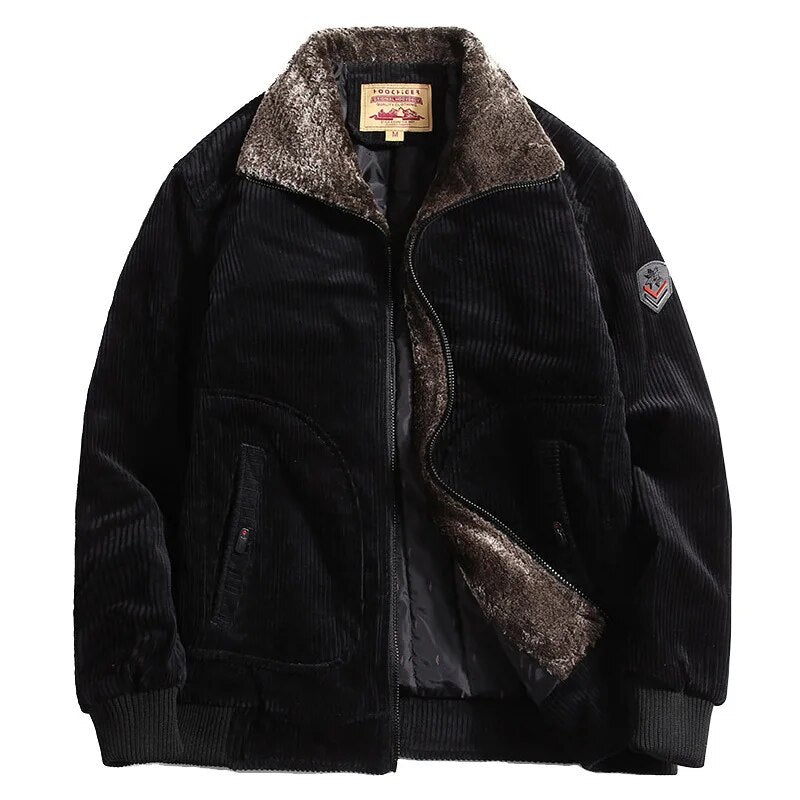 Manteau d'hiver élégant pour homme en laine mélangée moderne