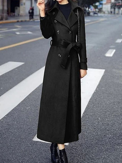 Manteau élégant en laine pour femme