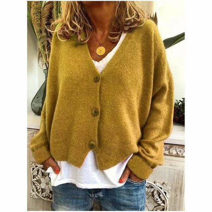 Cardigan confortable en mélange de laine aspect cachemire