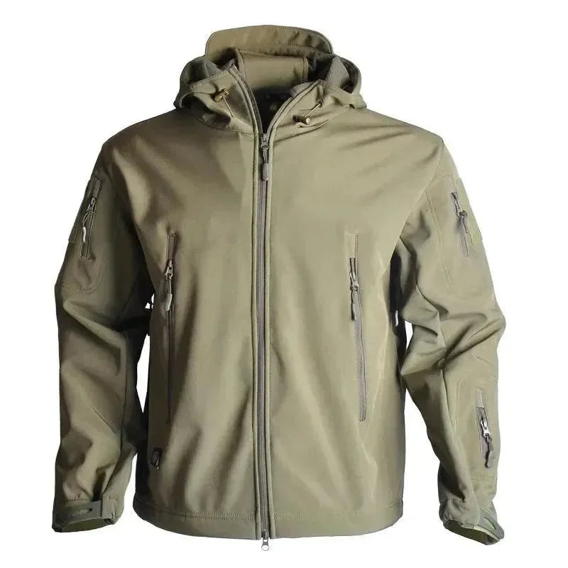 Veste polaire imperméable homme outdoor fonctionnelle