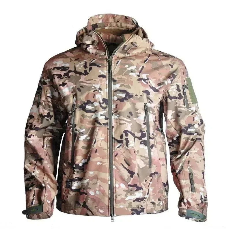 Veste polaire imperméable homme outdoor fonctionnelle