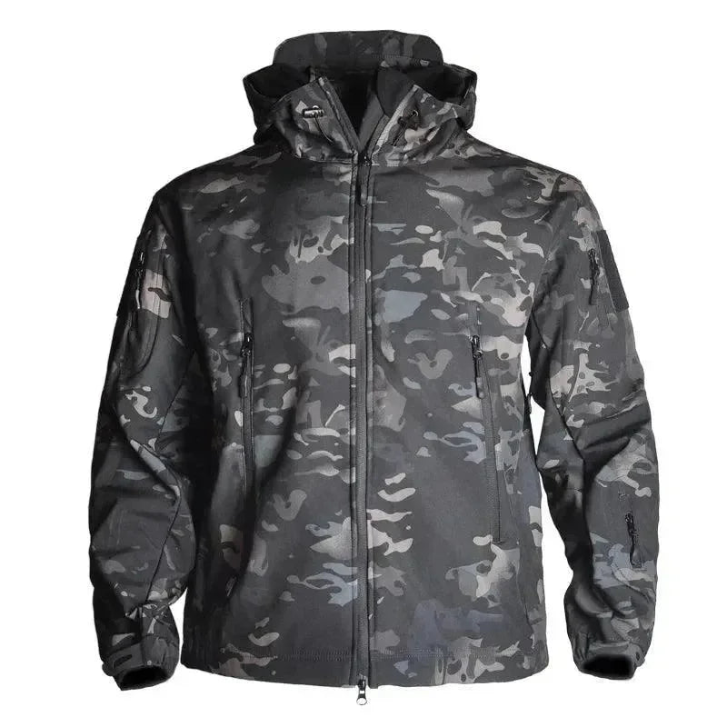 Veste polaire imperméable homme outdoor fonctionnelle
