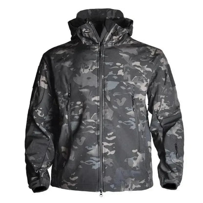 Veste polaire imperméable homme outdoor fonctionnelle