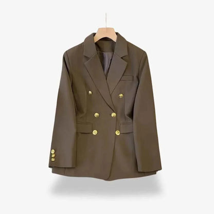Blazer homme coupe ajustée double boutonnage