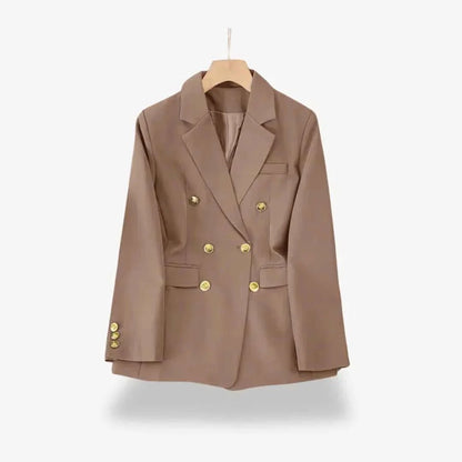 Blazer homme coupe ajustée double boutonnage
