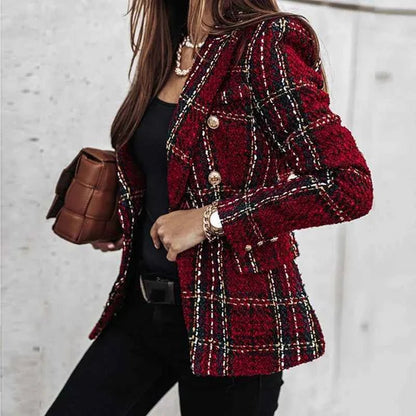 Blazer de costume ajusté et élégant