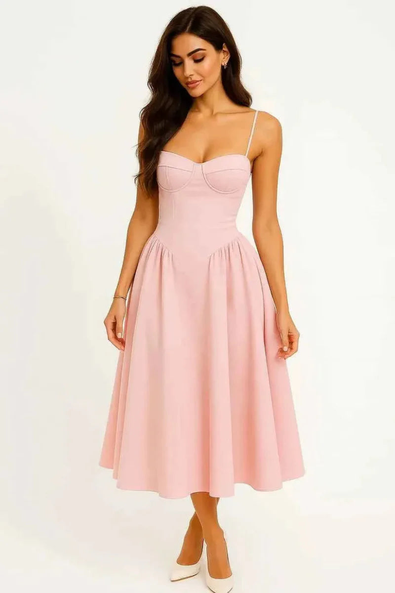 Figurformendes Midikleid Damen - IdealeKleiden