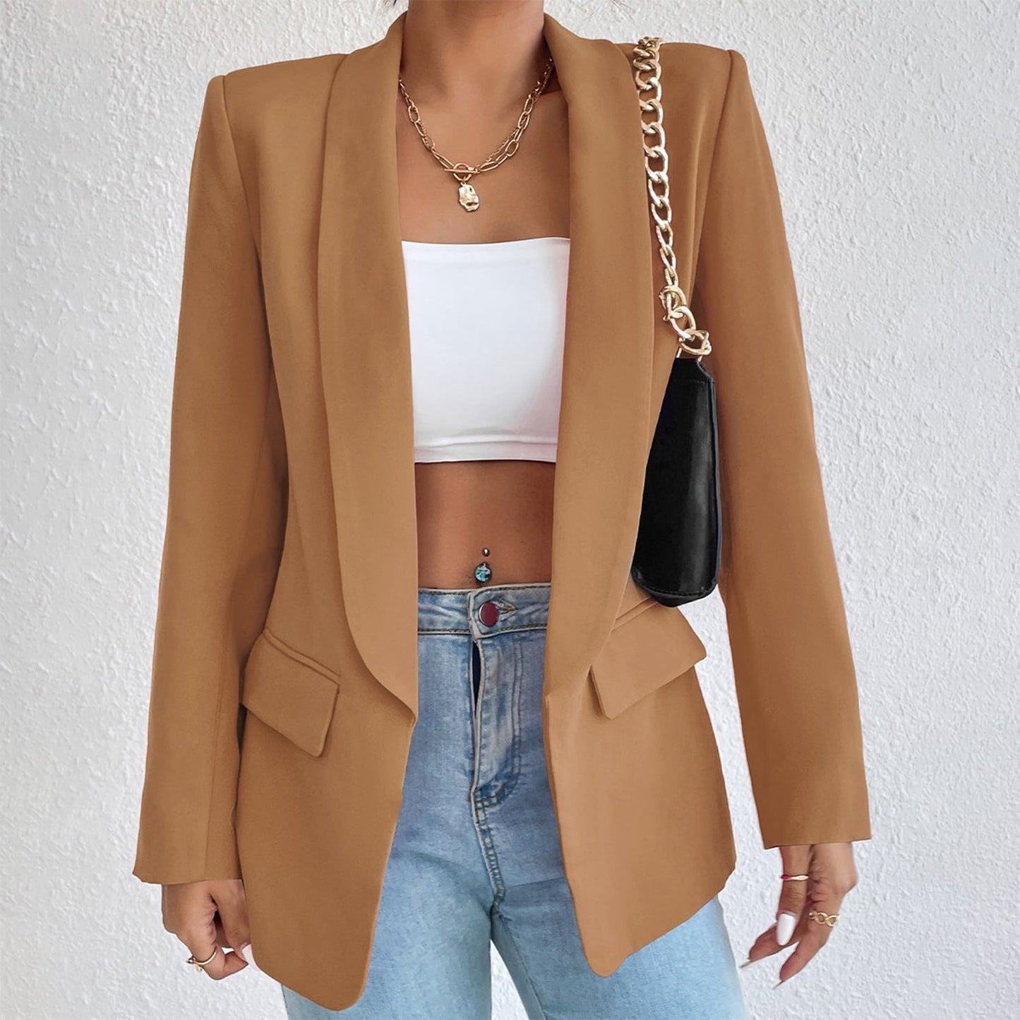 Blazer intemporel classique Veste élégante pour femme