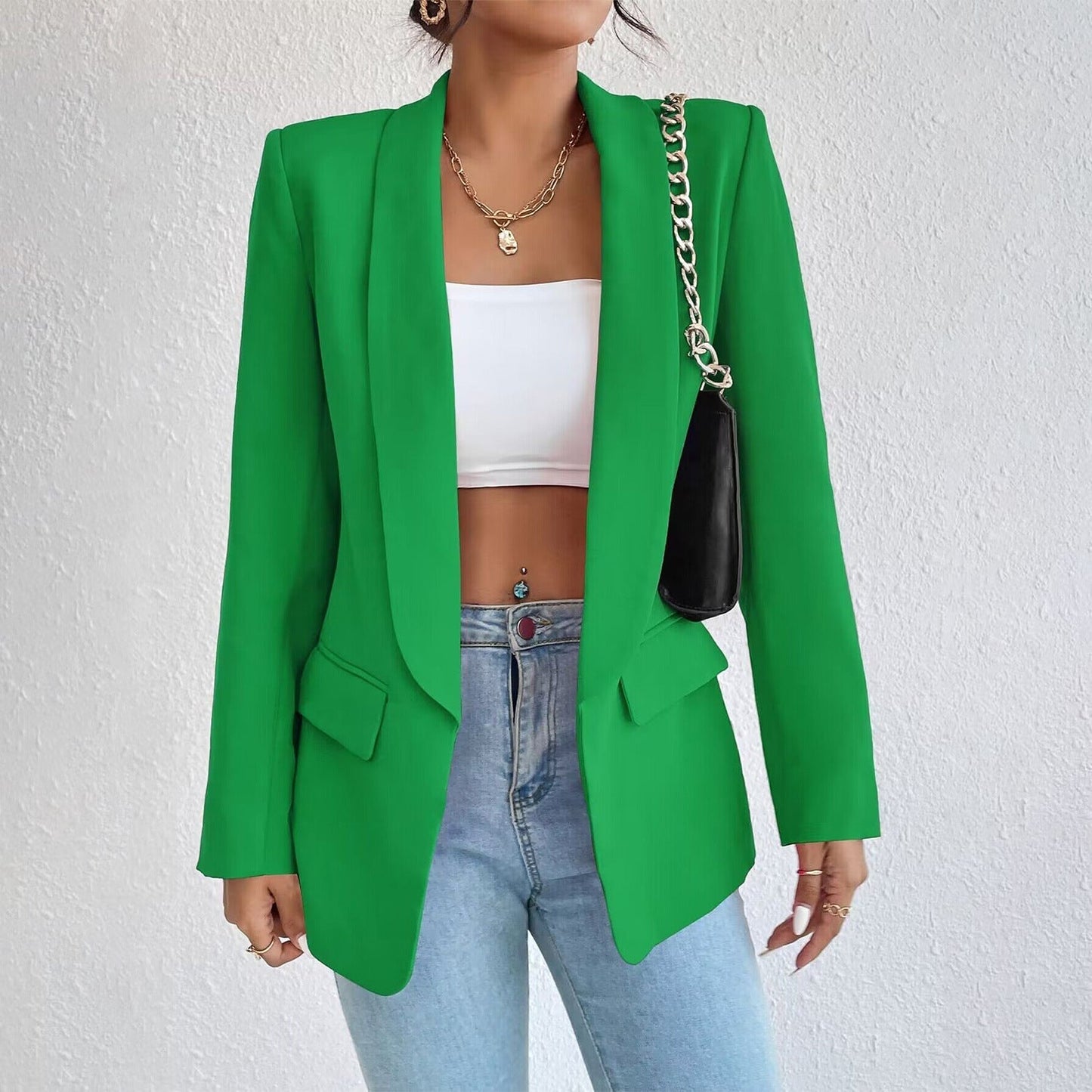 Blazer intemporel classique Veste élégante pour femme