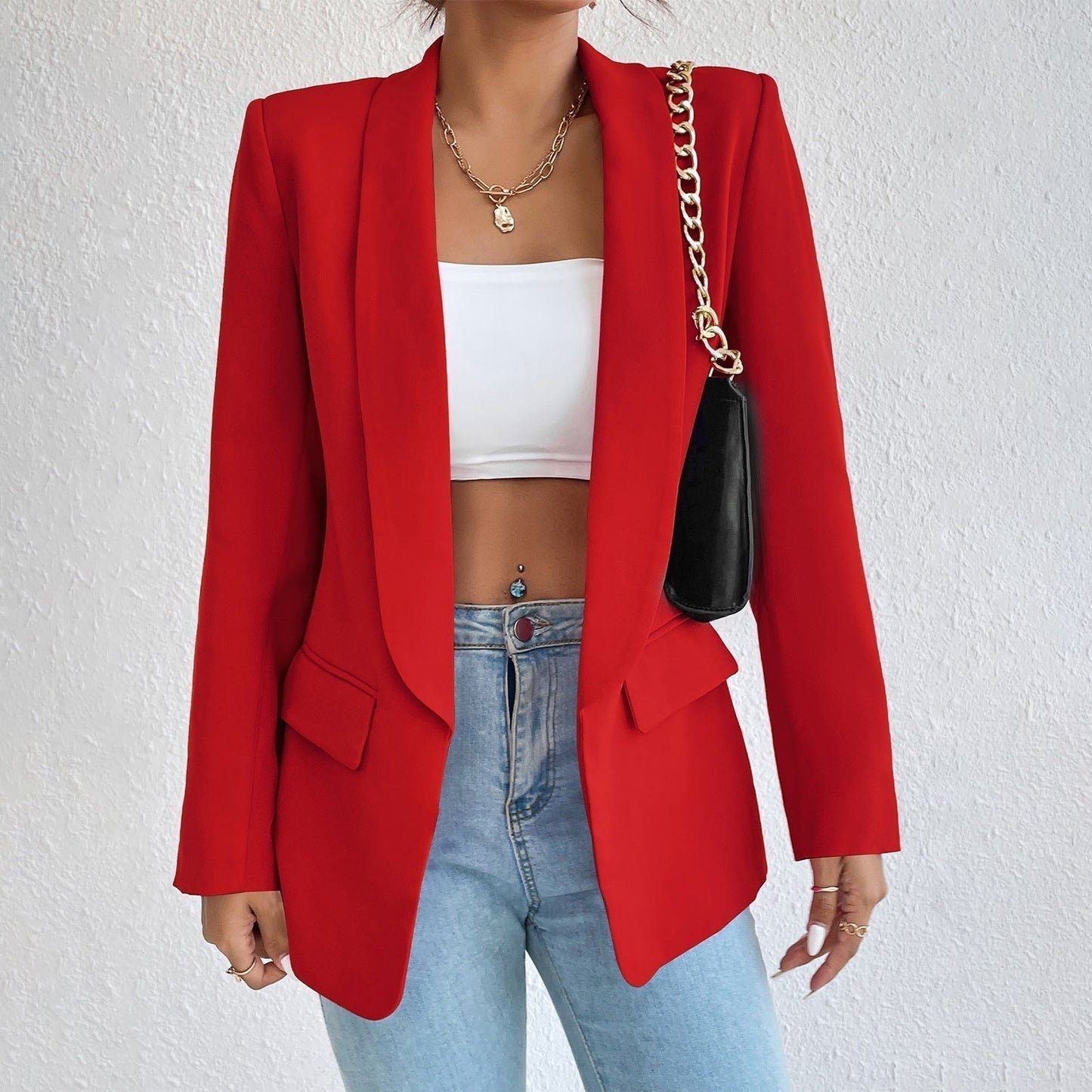 Blazer intemporel classique Veste élégante pour femme