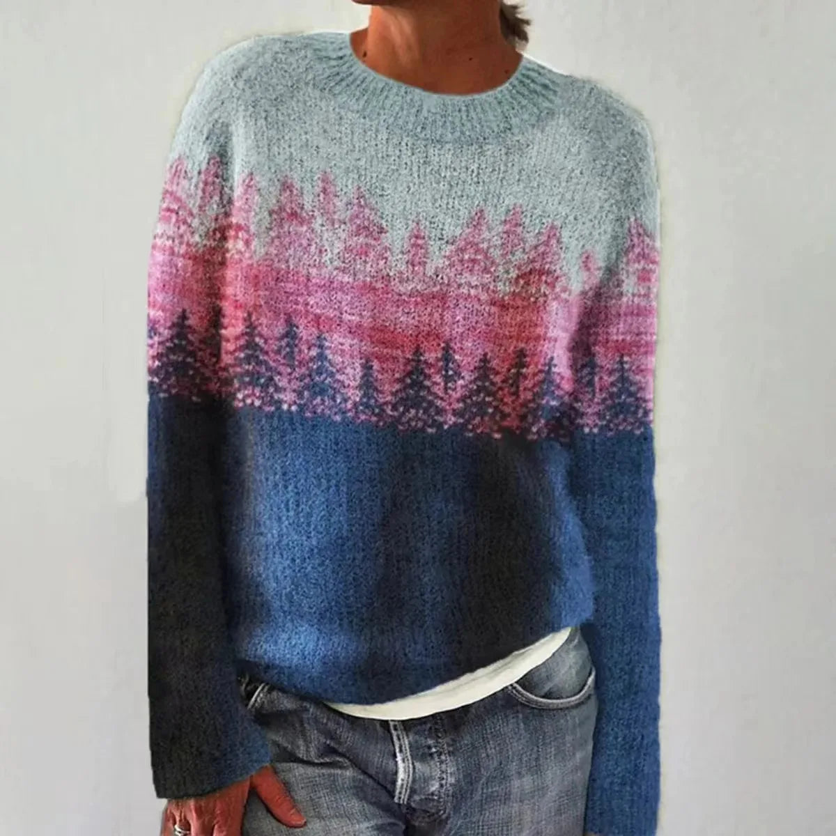 Robe élégante en tricot pour femme
