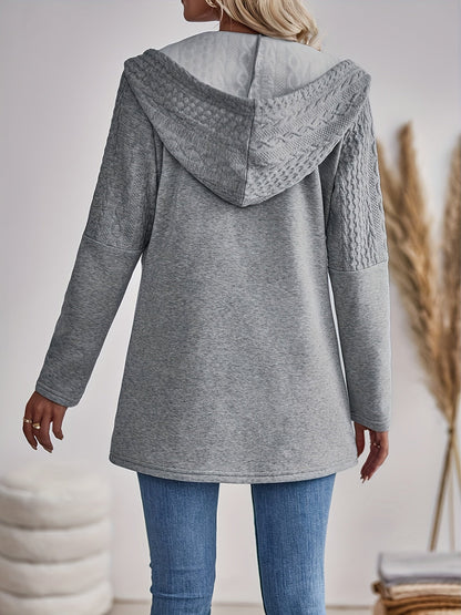 Stylische Sportjacke Zip-Up Hoodie - IdealeKleiden
