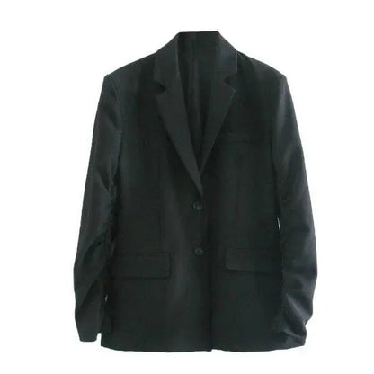 Blazer élégant pour femme - Formel affaires noir