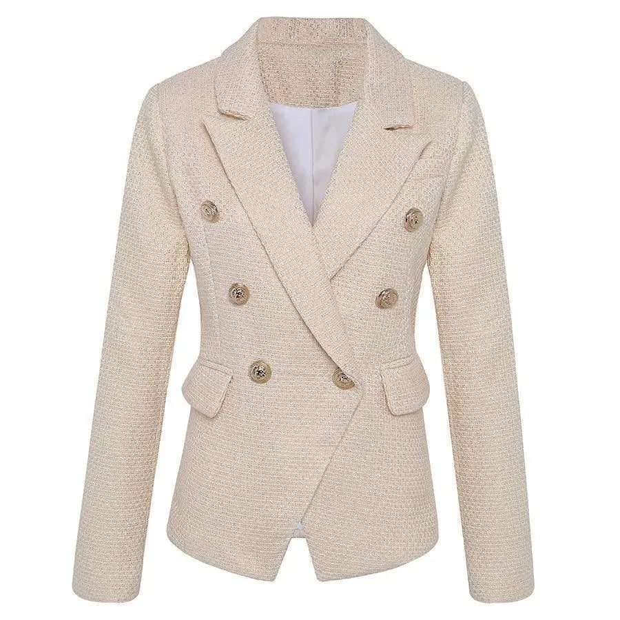 Blazer élégant pour femme, style professionnel, uni