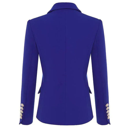 Eleganter Damen Blazer Doppelreiher Business Chic - IdealeKleiden