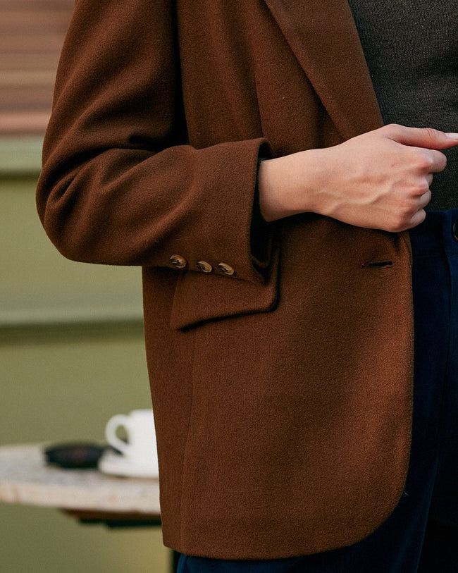 Eleganter Maßanzug Blazer Jacke Klassisch Schnitt - IdealeKleiden