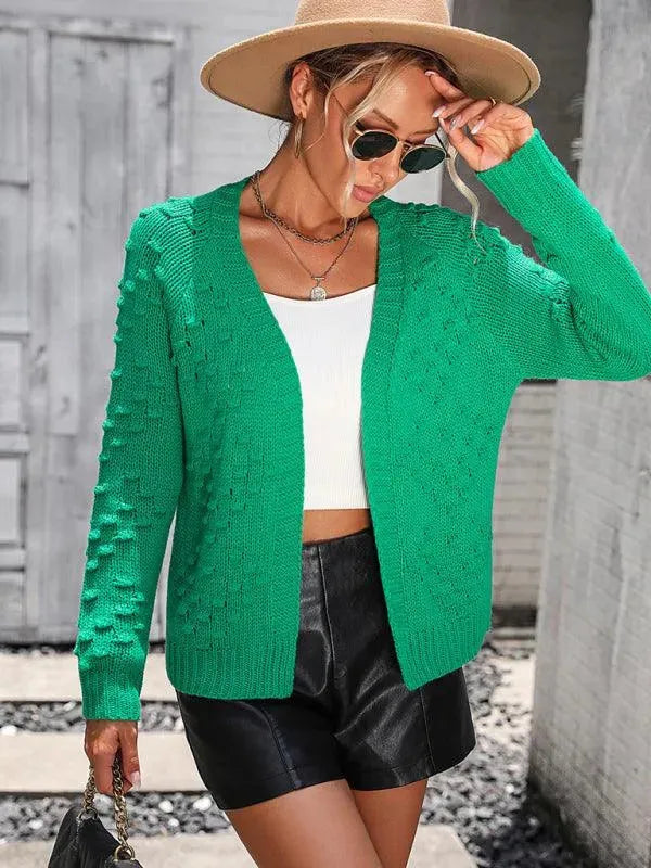Gilet en maille tendance pour femme