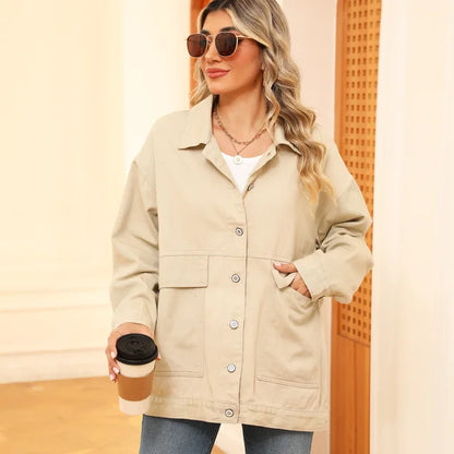 Veste en jean élégante tendance femme