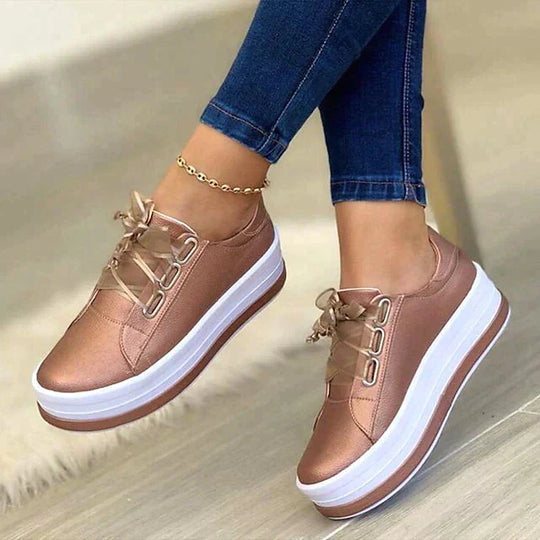 Baskets femme sport chic