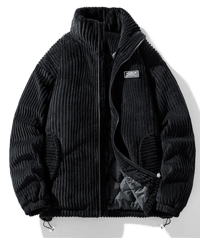 Stylische Herrenjacke Cord Modern - IdealeKleiden