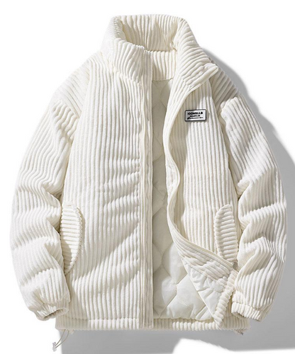 Veste élégante pour homme en velours côtelé moderne