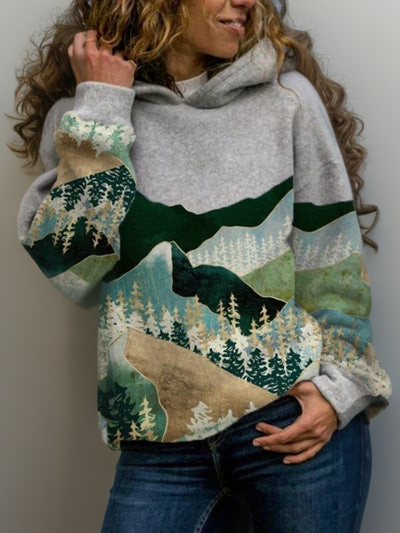 Sweat-shirt à capuche stylé pour femme - Design streetwear