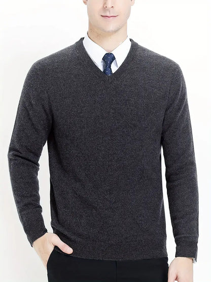 Robe en maille tendance à col rond
