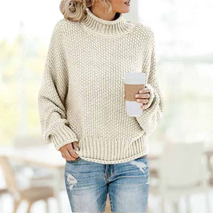 Pull en tricot tendance pour femme