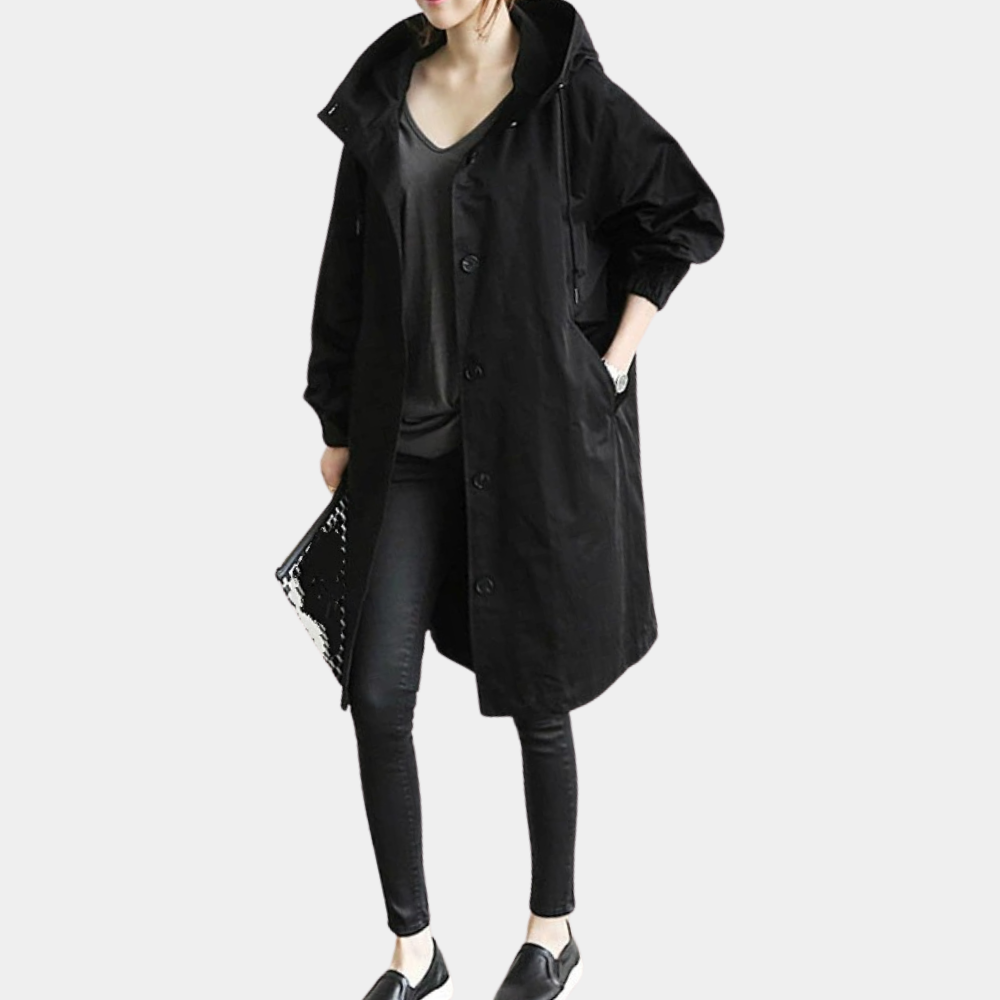 Manteau long élégant et tendance pour femme
