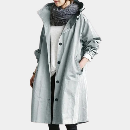 Manteau long élégant et tendance pour femme