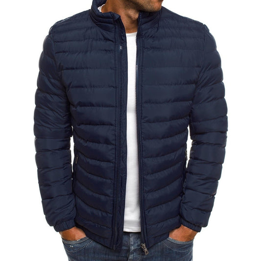 Stylische Herren Daunenjacke Luxus Qualität - IdealeKleiden