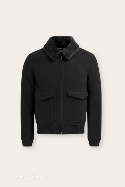 Blouson bombardier homme moderne et élégant