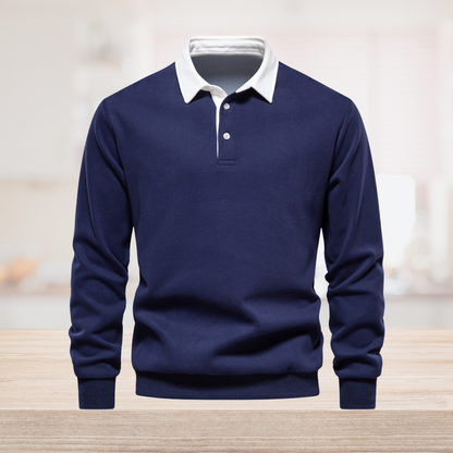 Pull homme élégant style polo