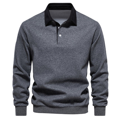 Pull homme élégant style polo