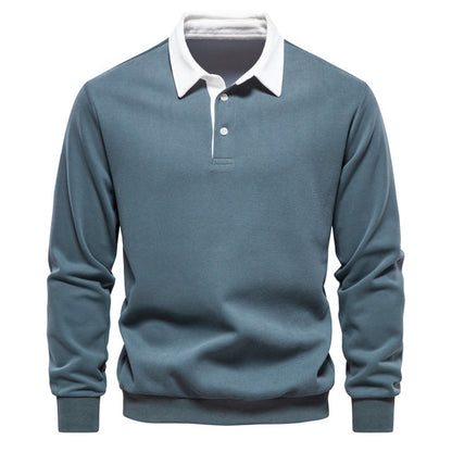 Pull homme élégant style polo