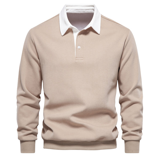 Pull homme élégant style polo