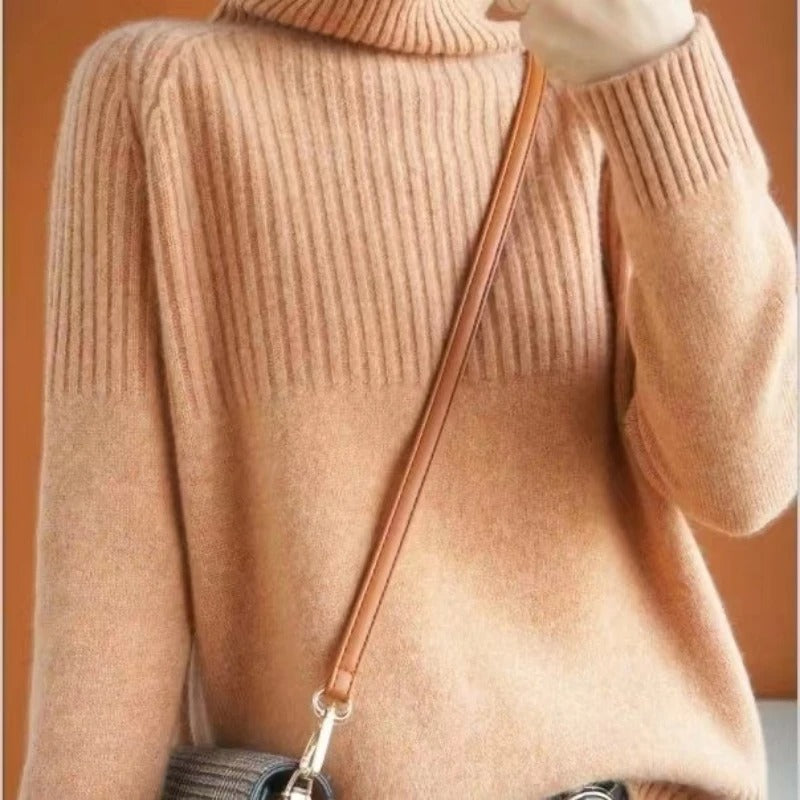 Pulls mode pour femmes style col roulé
