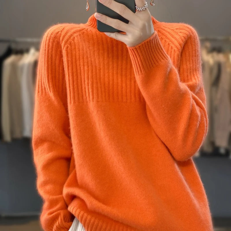 Pulls mode pour femmes style col roulé