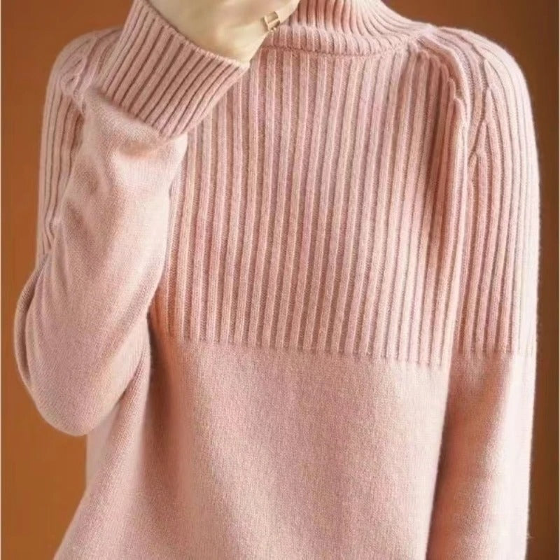 Pulls mode pour femmes style col roulé