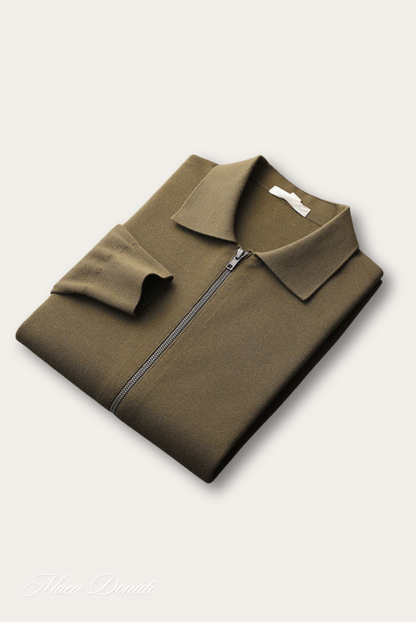 Gilet polo stylé chaud pour homme