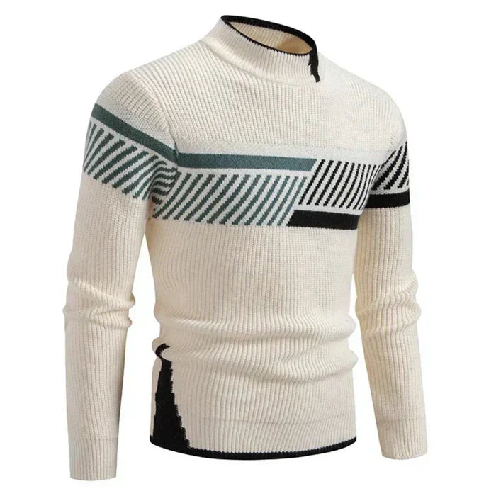 Pull tricoté élégant pour hommes, qualité luxe