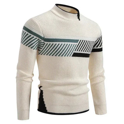 Pull tricoté élégant pour hommes, qualité luxe