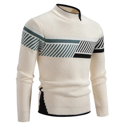 Pulls homme élégants à motifs géométriques