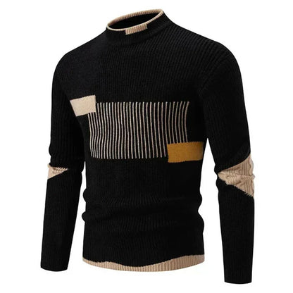 Pull tricoté élégant pour hommes, qualité luxe