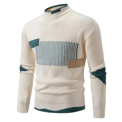 Pull tricoté élégant pour hommes, qualité luxe
