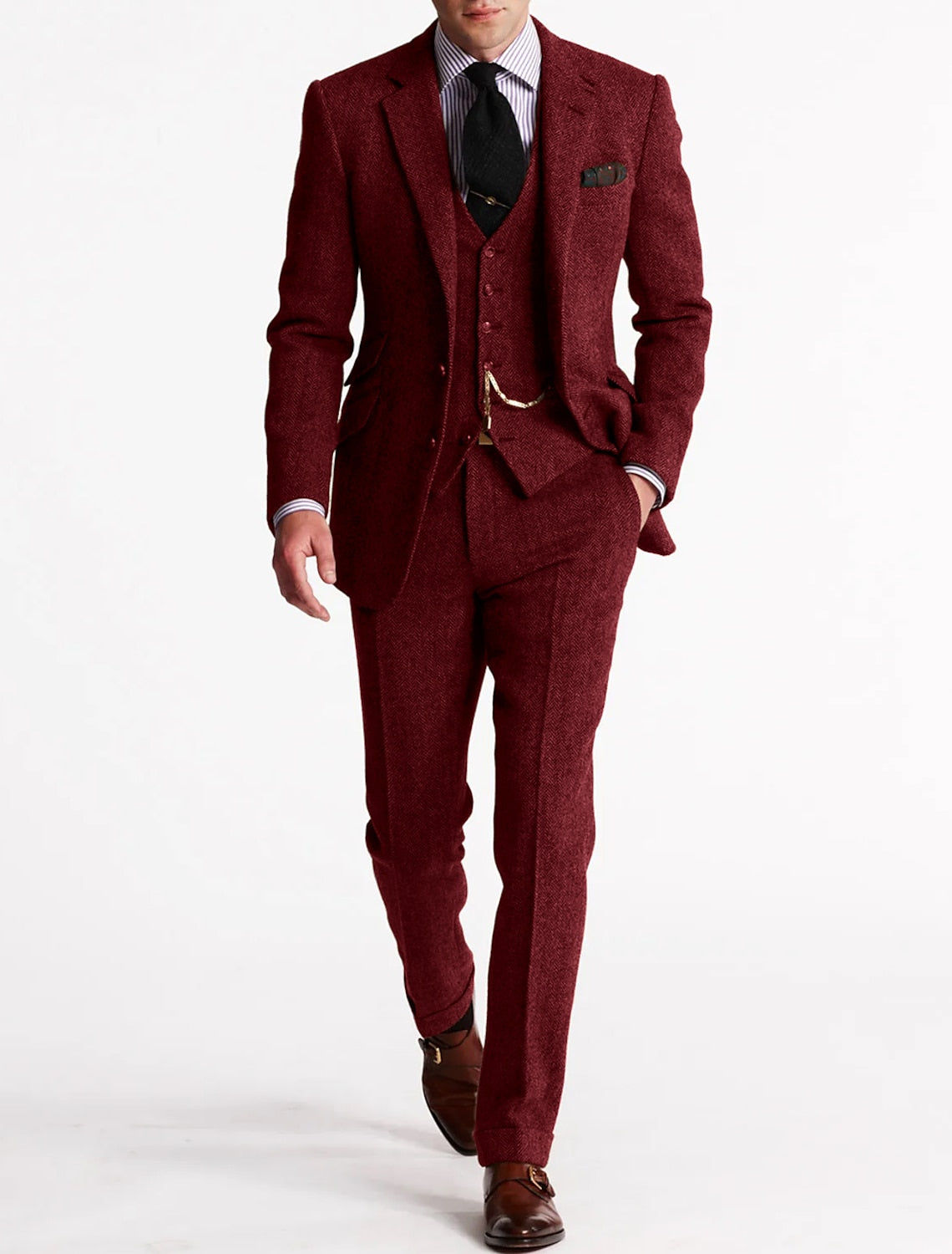 Costume homme Look élégant | Ensemble 3 pièces