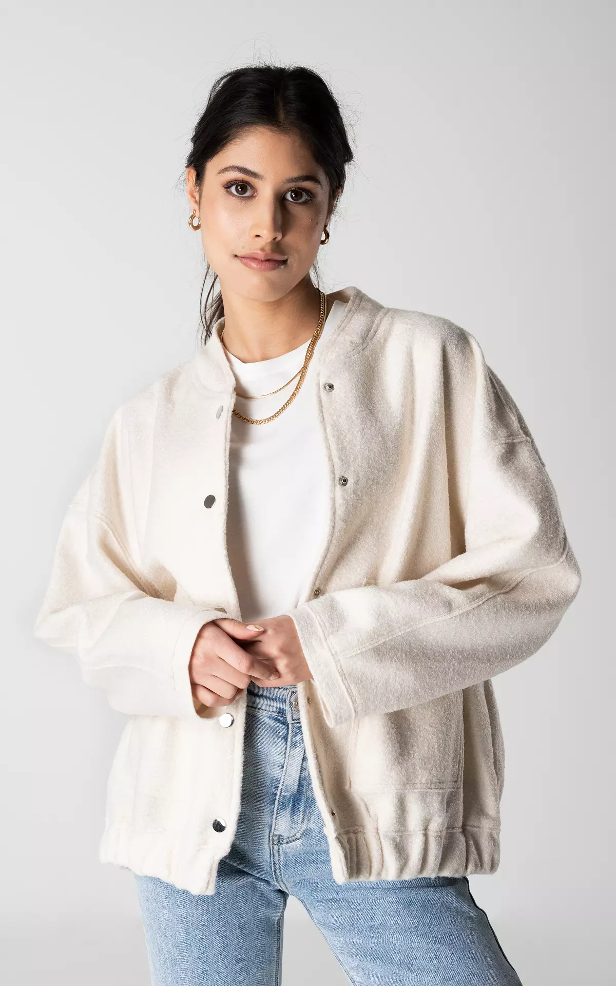 Veste bomber oversize stylée pour femme