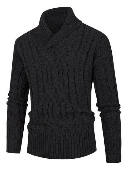 Pull pour homme col en V moderne sportif