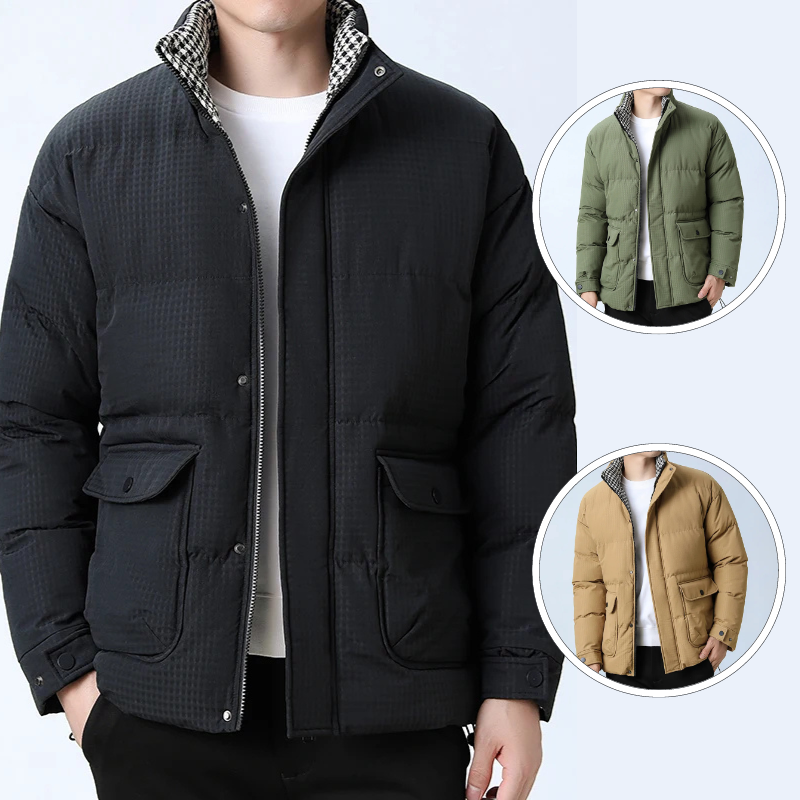 Mason - Herren Winterjacke Warm Isoliert - IdealeKleiden