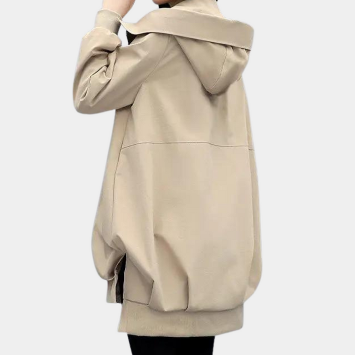 Herbstjacke Damen Modern Lang - IdealeKleiden